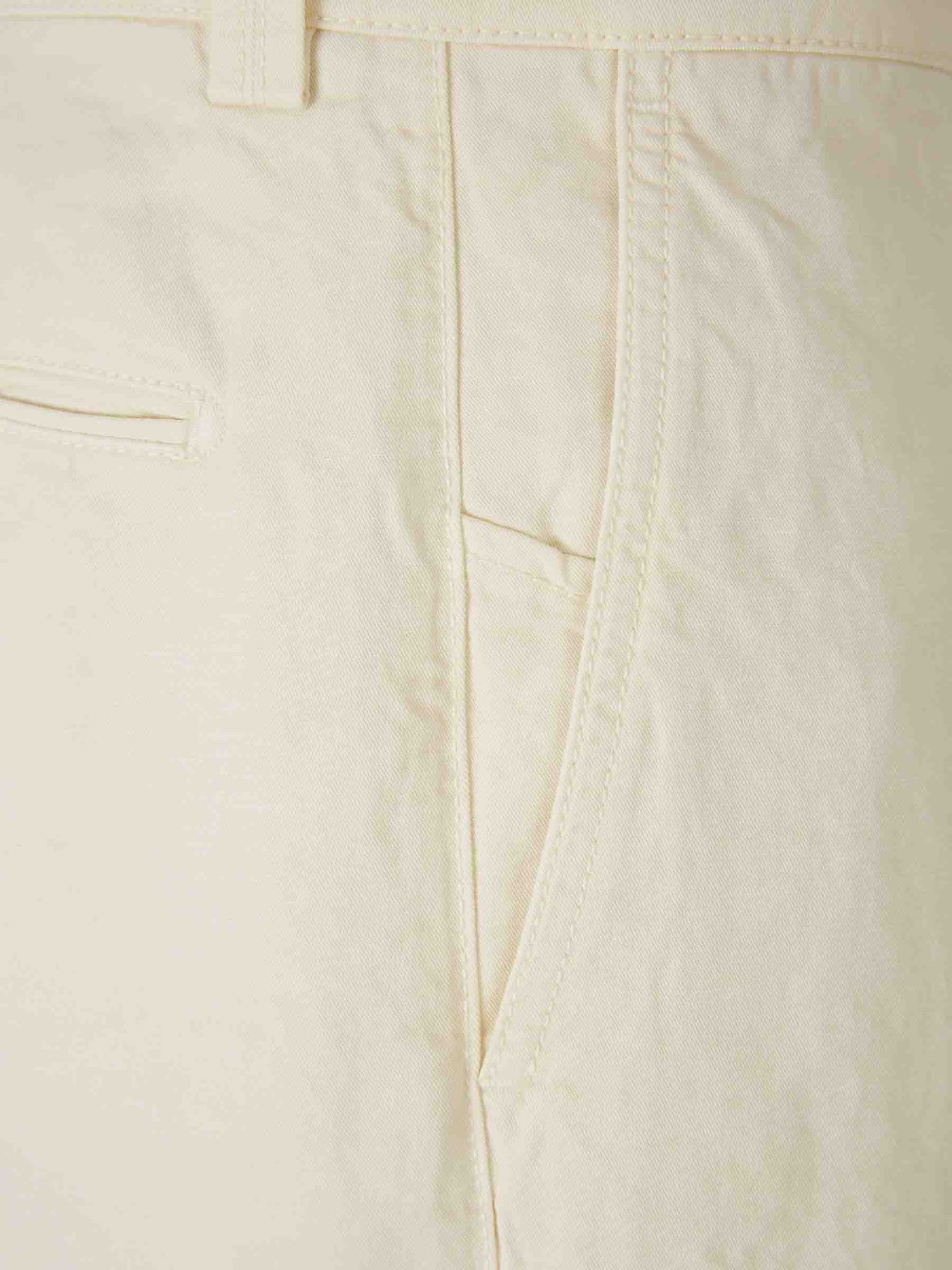 Santa Eulalia Hombre Barcelona Pantalones Chinos Lino color Crema sku 521-003636 01 - Foto 3