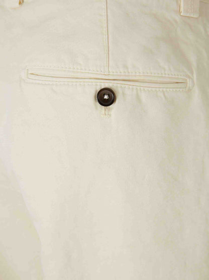 Santa Eulalia Hombre Barcelona Pantalones Chinos Lino color Crema sku 521-003636 01 - Foto 4
