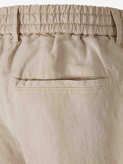 Santa Eulalia Hombre Barcelona Pantalones Rectos Pinzas color Beige sku 521-003637 01 - Foto 4