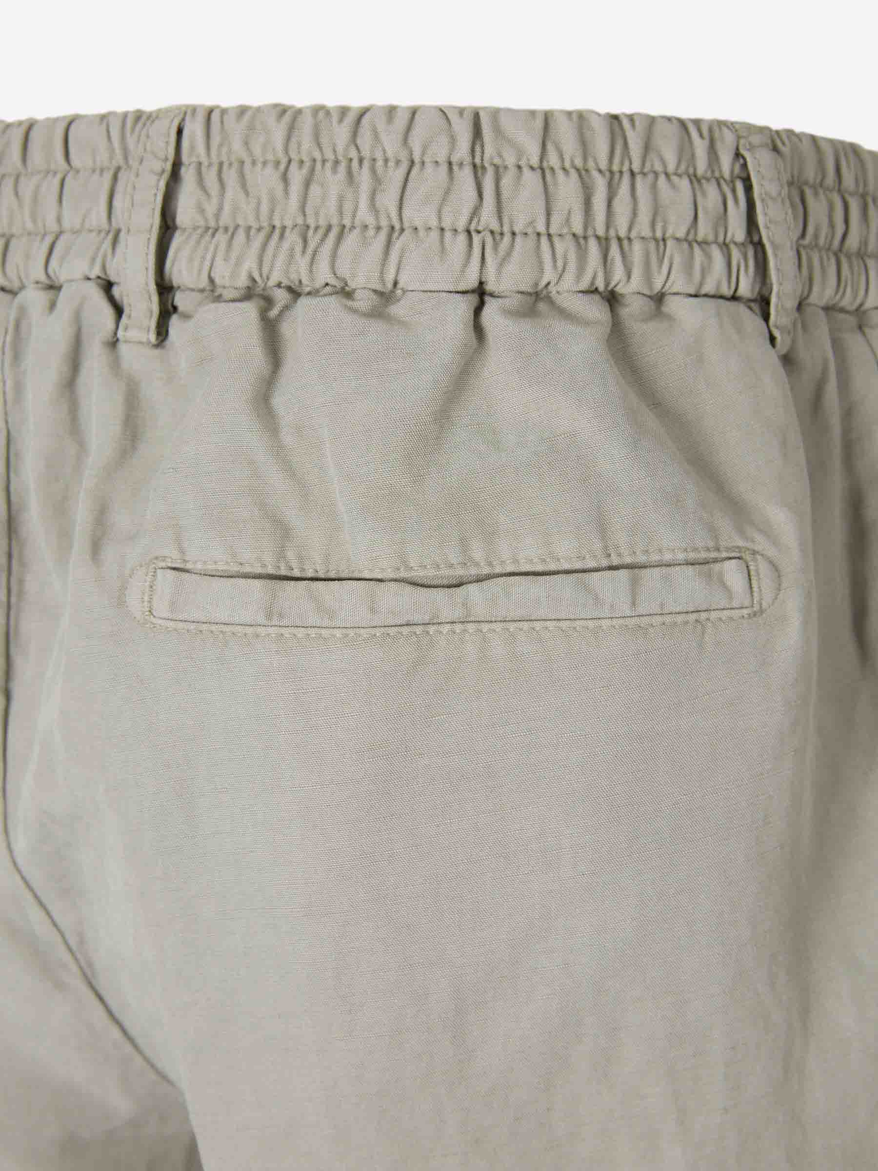 Santa Eulalia Hombre Barcelona Pantalones Rectos Pinzas color Taupe sku 521-003637 02 - Foto 4