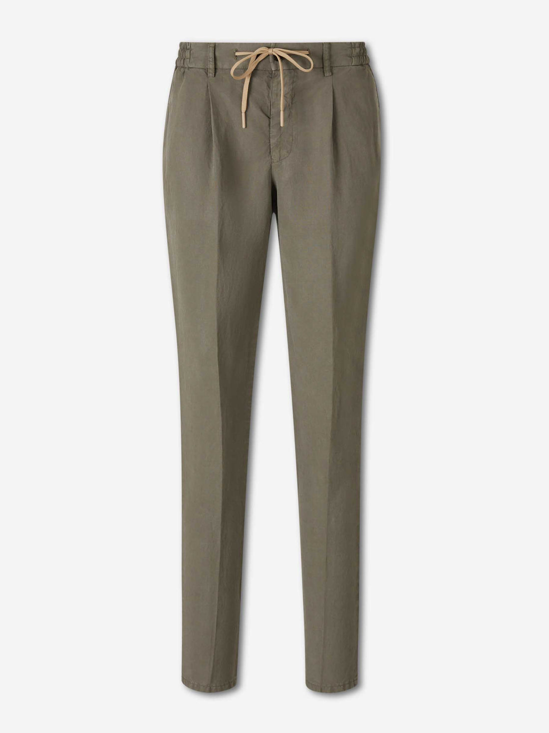 Santa Eulalia Hombre Barcelona Pantalones Rectos Pinzas color Verde Oscuro sku 521-003637 03 - Foto 1