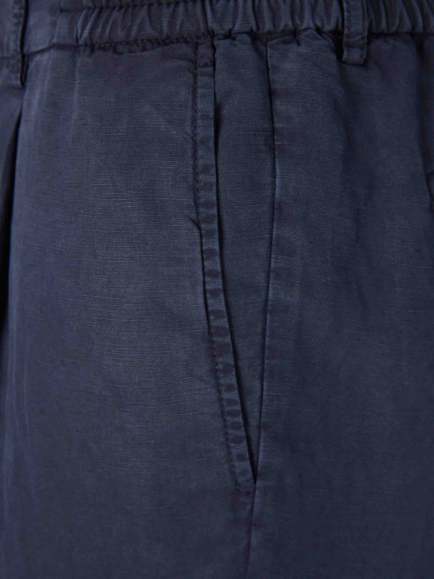 Santa Eulalia Hombre Barcelona Pantalones Rectos Pinzas color Azul Marino sku 521-003637 04 - Foto 3