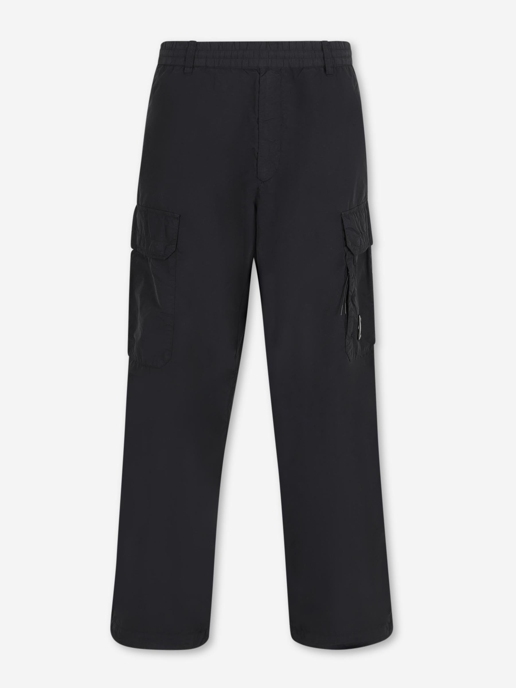 Outlet online C.P. Company Hombre Pantalones Rectos Cargo color Negro sku 521-003640 01 - Foto 1