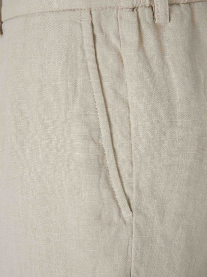 Santa Eulalia Hombre Barcelona Pantalones Rectos Lino color Beige sku 521-003744 01 - Foto 3