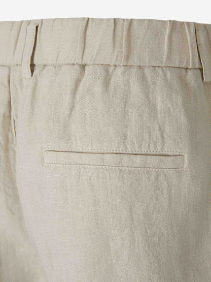 Santa Eulalia Hombre Barcelona Pantalones Rectos Lino color Beige sku 521-003744 01 - Foto 4