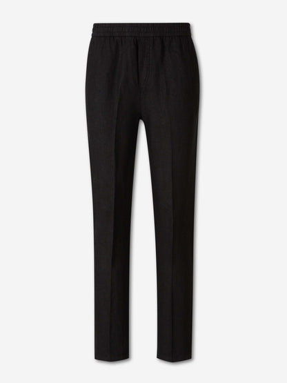 Santa Eulalia Hombre Barcelona Pantalones Lino Rectos color Negro sku 521-003745 02 - Foto 1
