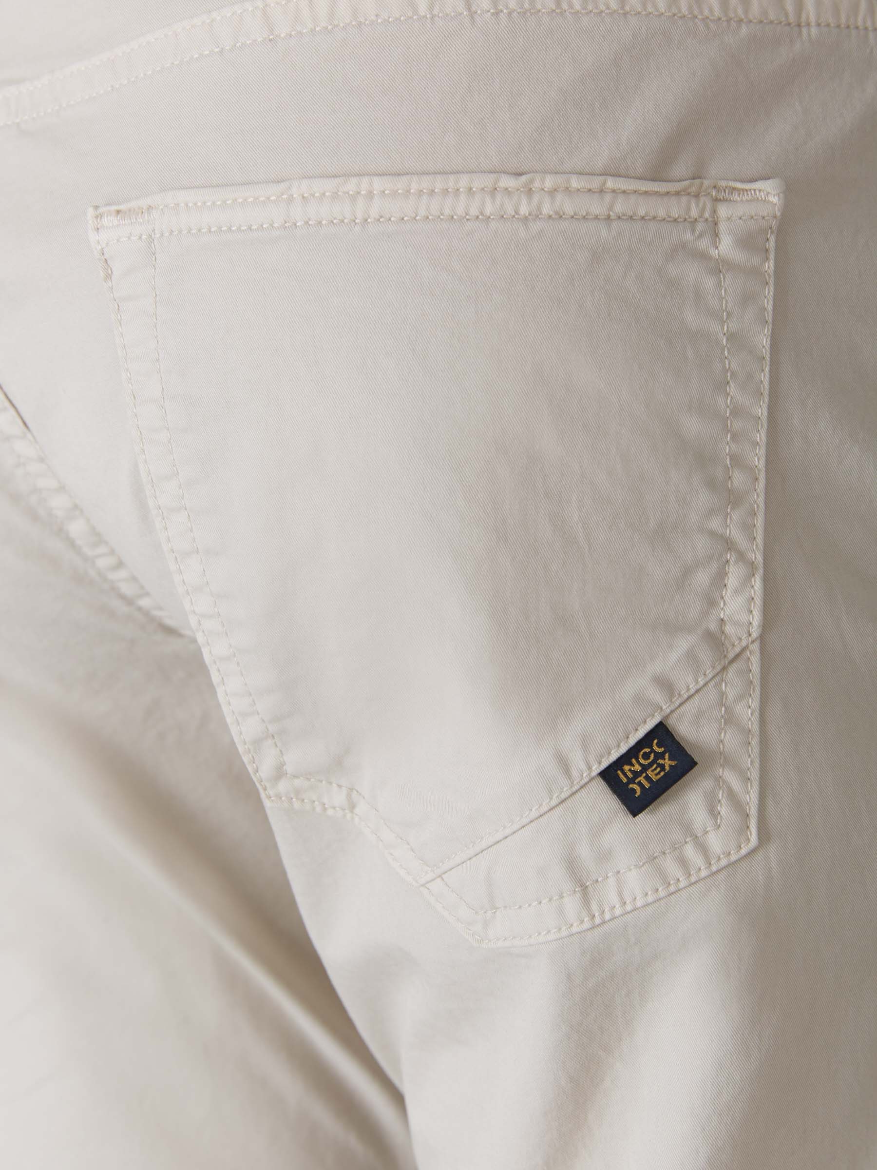 Outlet online Incotex Blue Division Hombre Jeans Slim Fit Algodón color Blanco sku 522-002243 01 - Foto 4