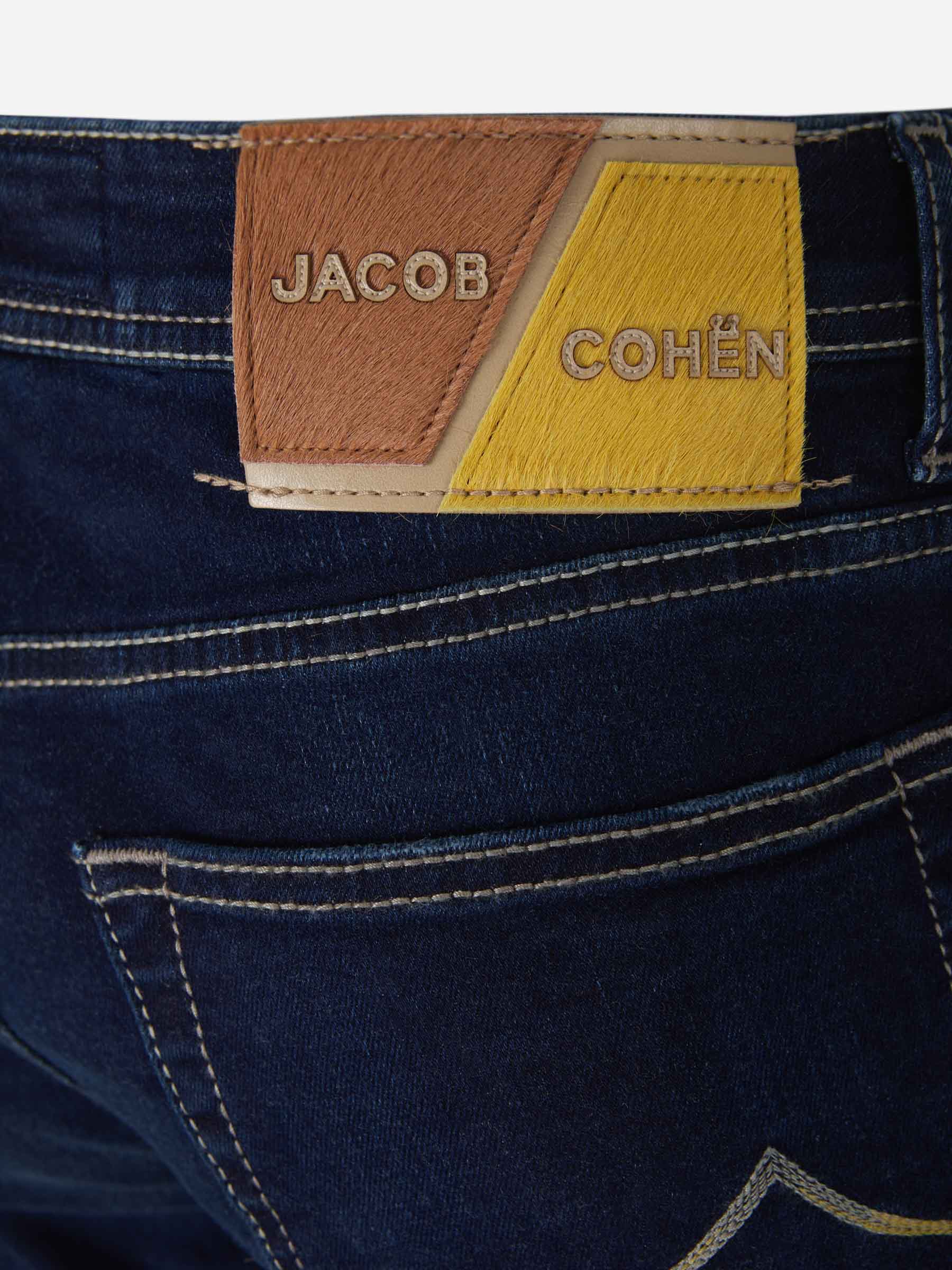 Outlet online Jacob Cohën Hombre Jeans Slim Nick color Azul Noche sku 522-002296 01 - Foto 5