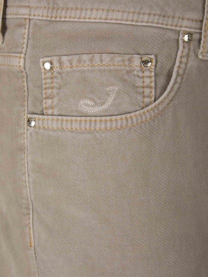 Outlet online Jacob Cohën Hombre Pantalones Bard Micro Pana color Verde Militar sku 522-002300 02 - Foto 3