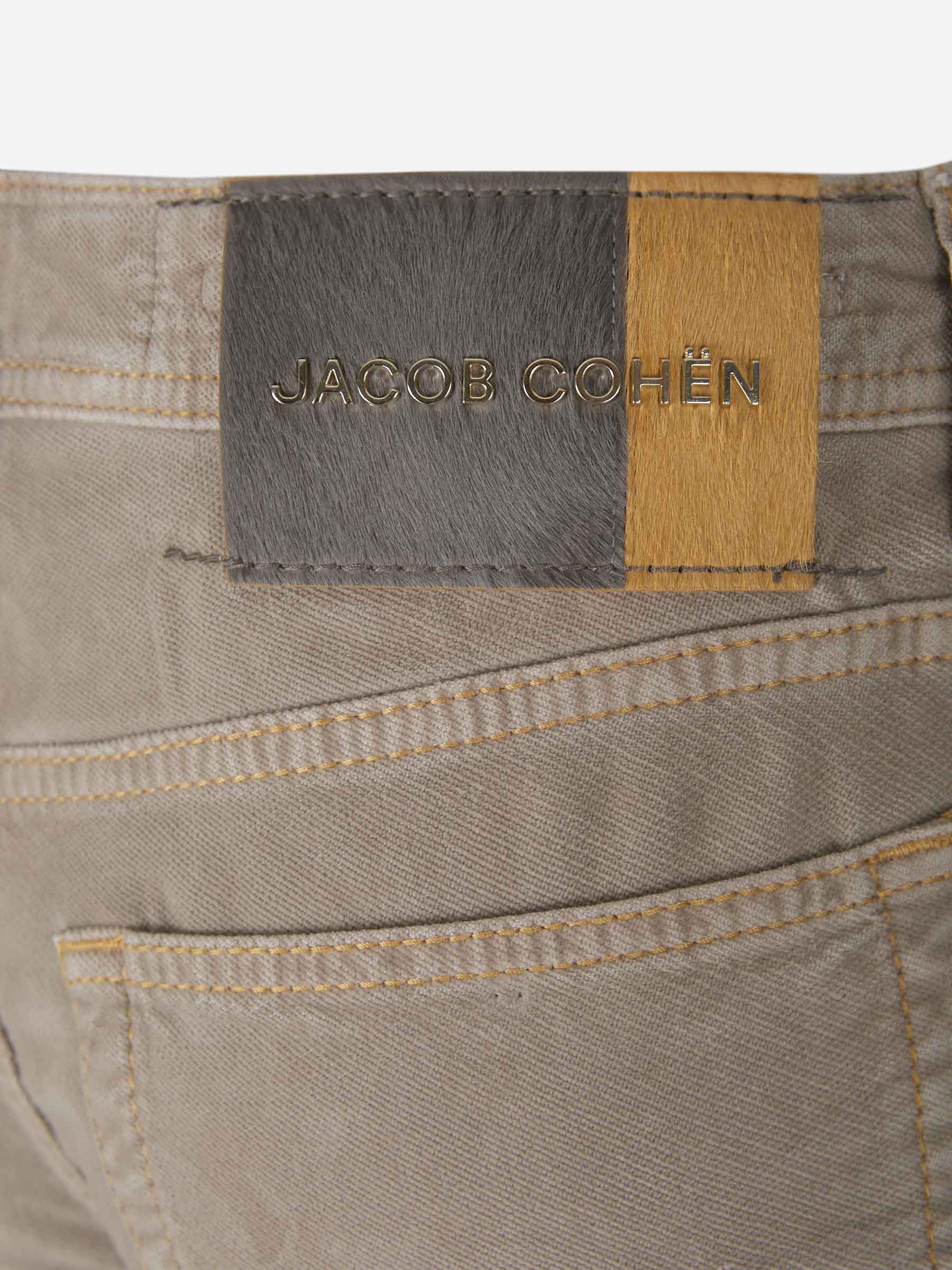 Outlet online Jacob Cohën Hombre Pantalones Bard Micro Pana color Verde Militar sku 522-002300 02 - Foto 4