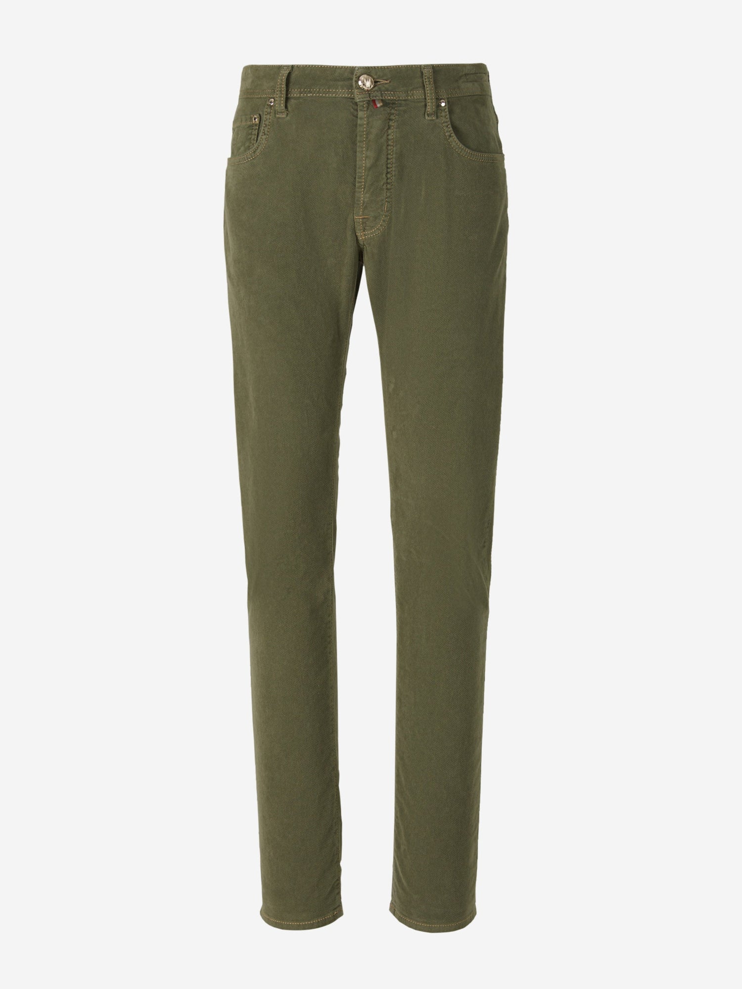 Outlet online Jacob Cohën Hombre Pantalones Bard Micro Pana color Verde Militar sku 522-002300 02 - Foto 5