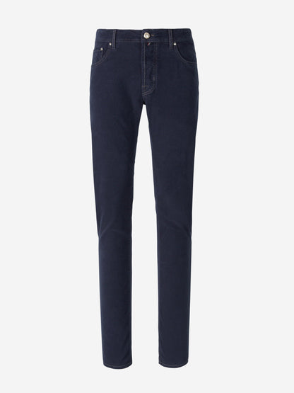 Outlet online Jacob Cohën Hombre Pantalones Bard Micro Pana color Verde Militar sku 522-002300 02 - Foto 14