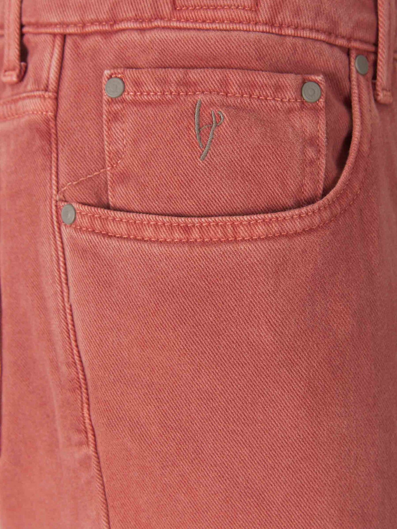 Outlet online Hand Picked Hombre Jeans Ravello Algodón color Terracota sku 522-002308 01 - Foto 3