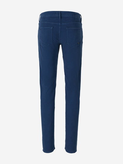 Outlet online Incotex Blue Division Hombre Jeans Straight Algodón color Azul Cobalto sku 522-002312 01 - Foto 2