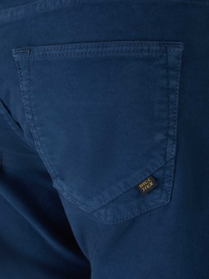 Outlet online Incotex Blue Division Hombre Jeans Straight Algodón color Azul Cobalto sku 522-002312 01 - Foto 4