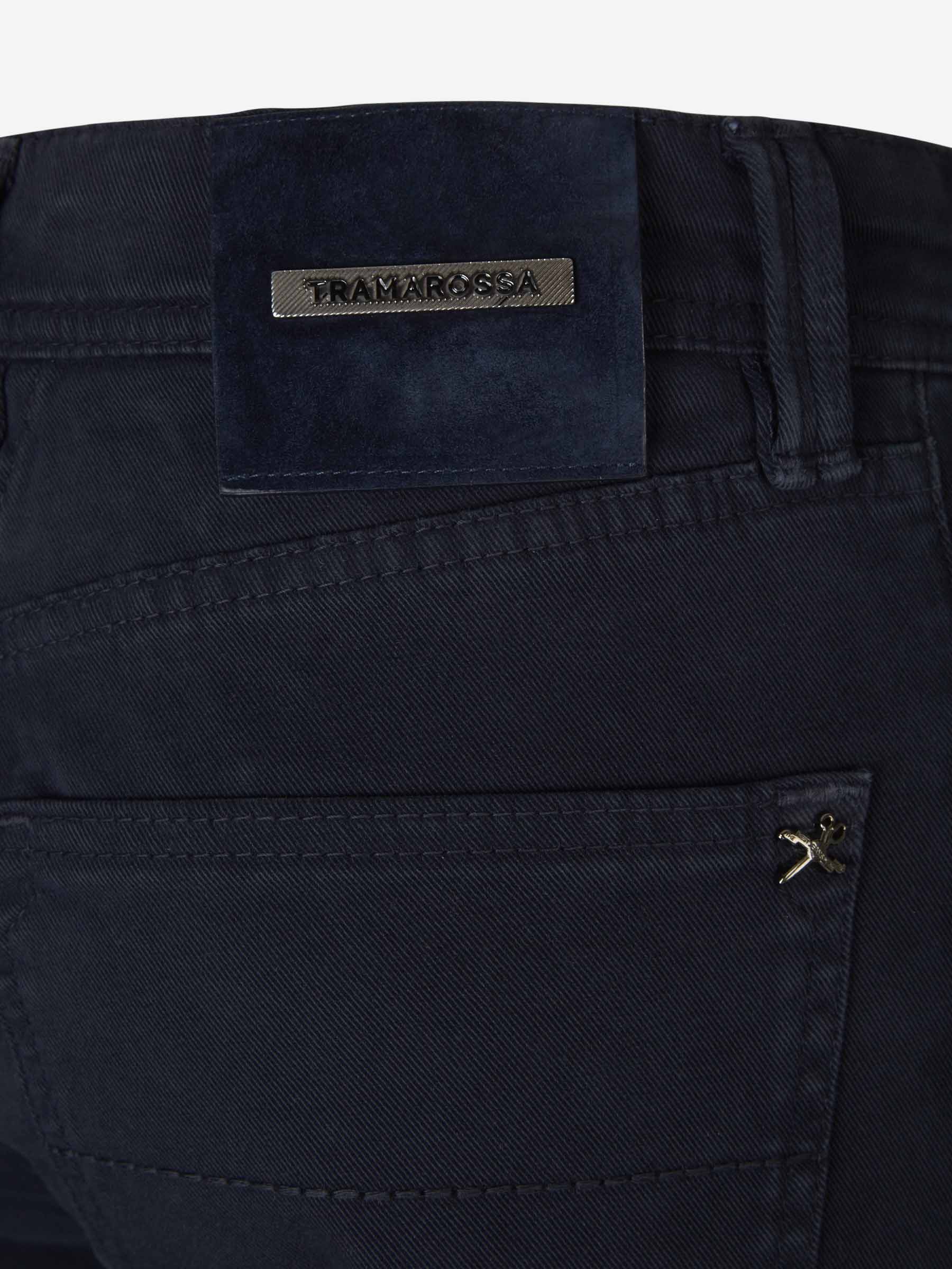 Outlet online Tramarossa Hombre Jeans Leonardo Algodón color Azul Cobalto sku 522-002333 01 - Foto 4