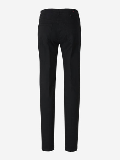Outlet online Kiton Hombre Jeans Slim Fit color Negro sku 522-002339 01 - Foto 2