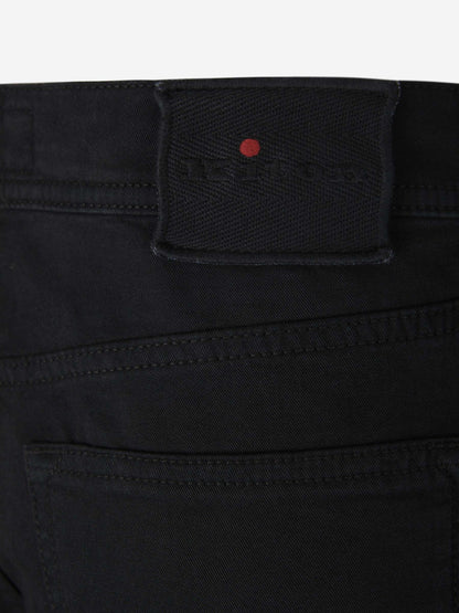 Outlet online Kiton Hombre Jeans Slim Fit color Negro sku 522-002339 01 - Foto 5