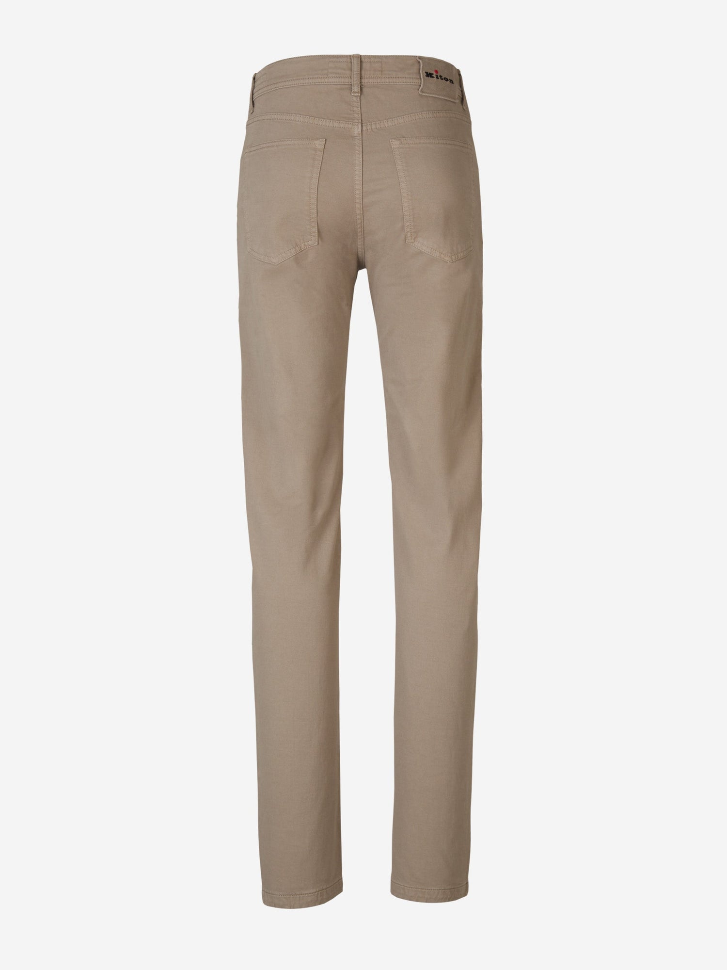 Outlet online Kiton Hombre Jeans Straight Algodón color Crema sku 522-002340 01 - Foto 2