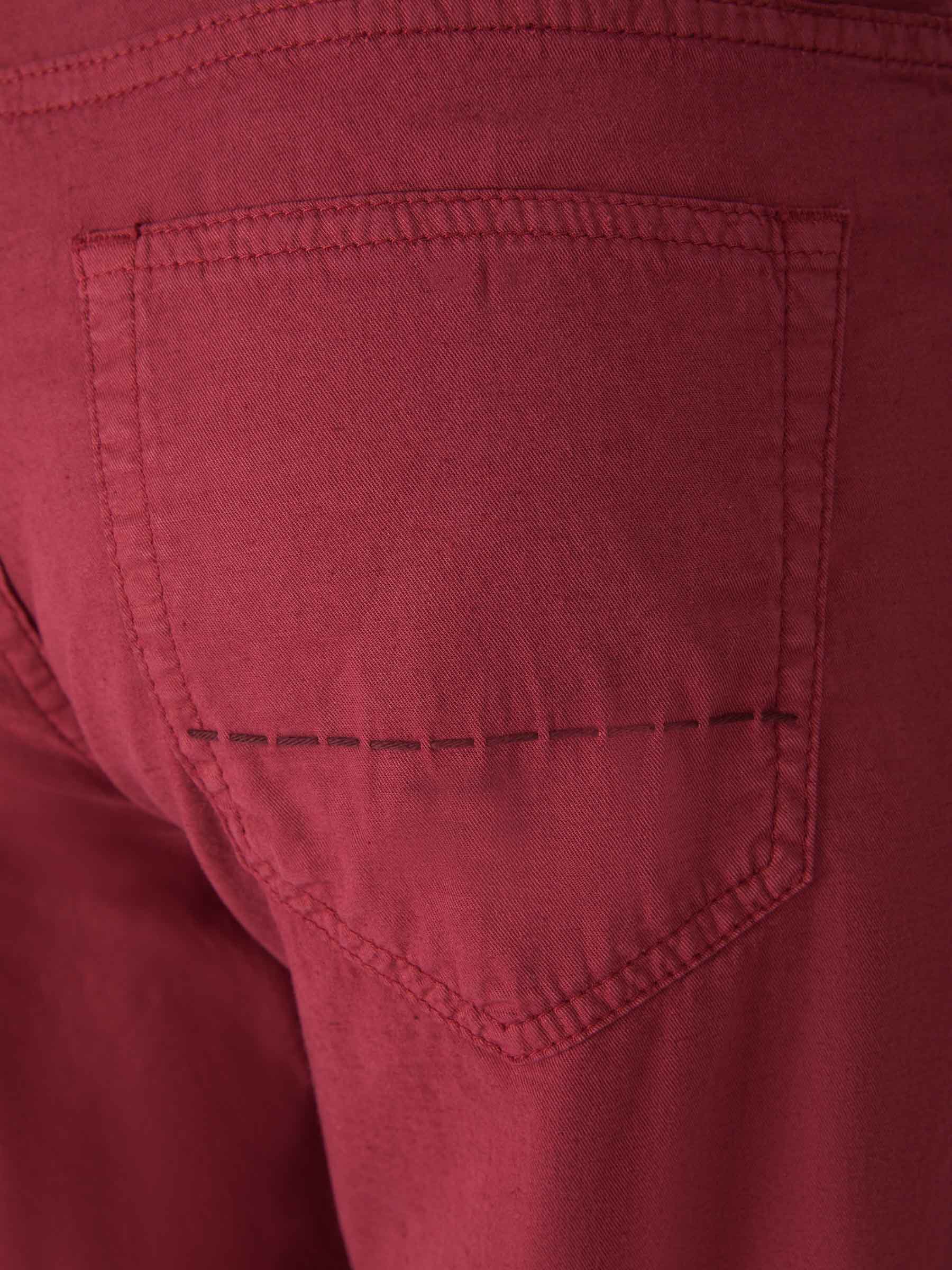 Outlet online Richard J. Brown Hombre Jeans Milano color Burdeos sku 522-002397 03 - Foto 14