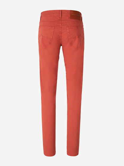 Outlet online Jacob Cohën Hombre Jeans Slim Algodón color Terracota sku 522-002418 05 - Foto 2