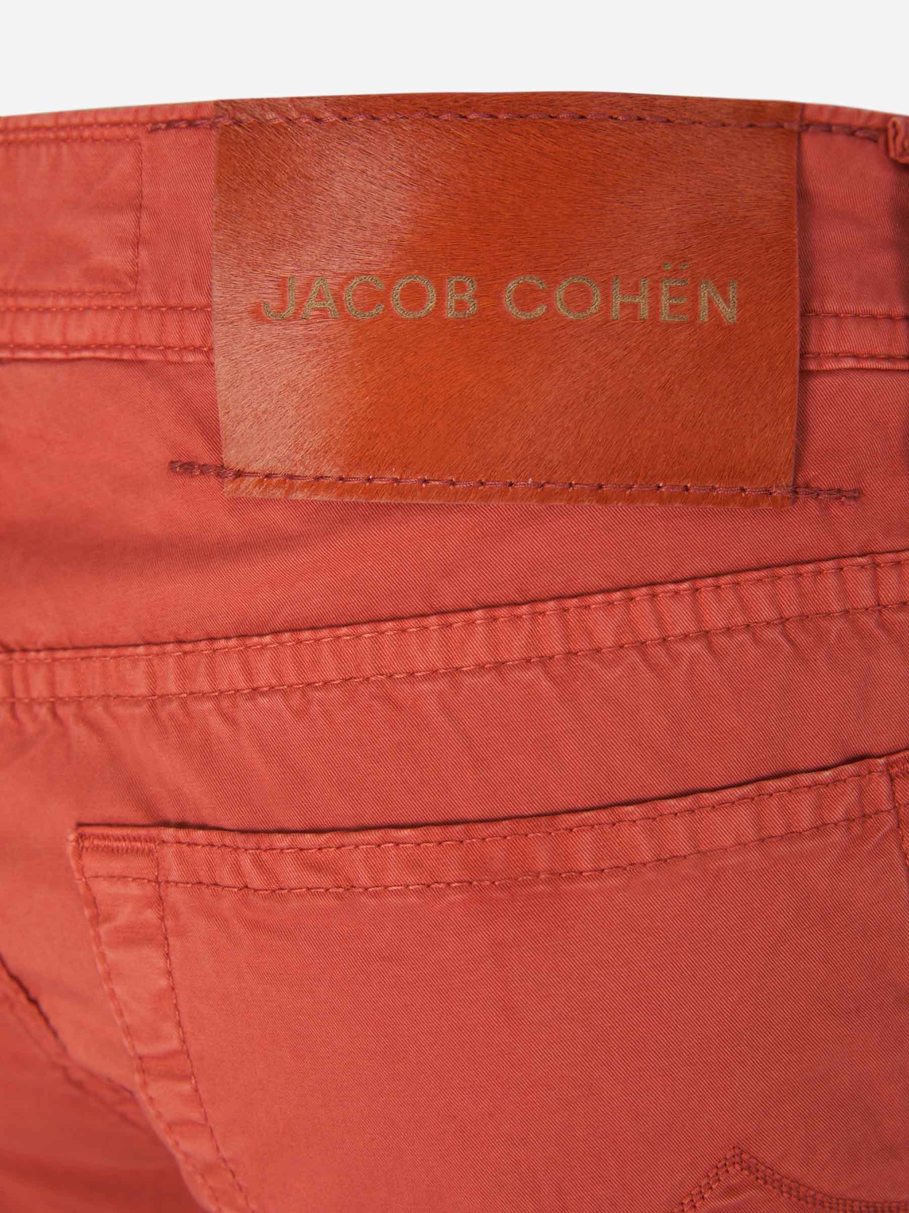 Outlet online Jacob Cohën Hombre Jeans Slim Algodón color Terracota sku 522-002418 05 - Foto 5