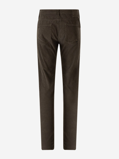Outlet online Incotex Blue Division Hombre Pantalones Pana Slim Fit color Blanco sku 522-002427 01 - Foto 5