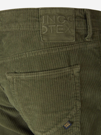 Outlet online Incotex Blue Division Hombre Pantalones Pana Slim Fit color Blanco sku 522-002427 01 - Foto 19