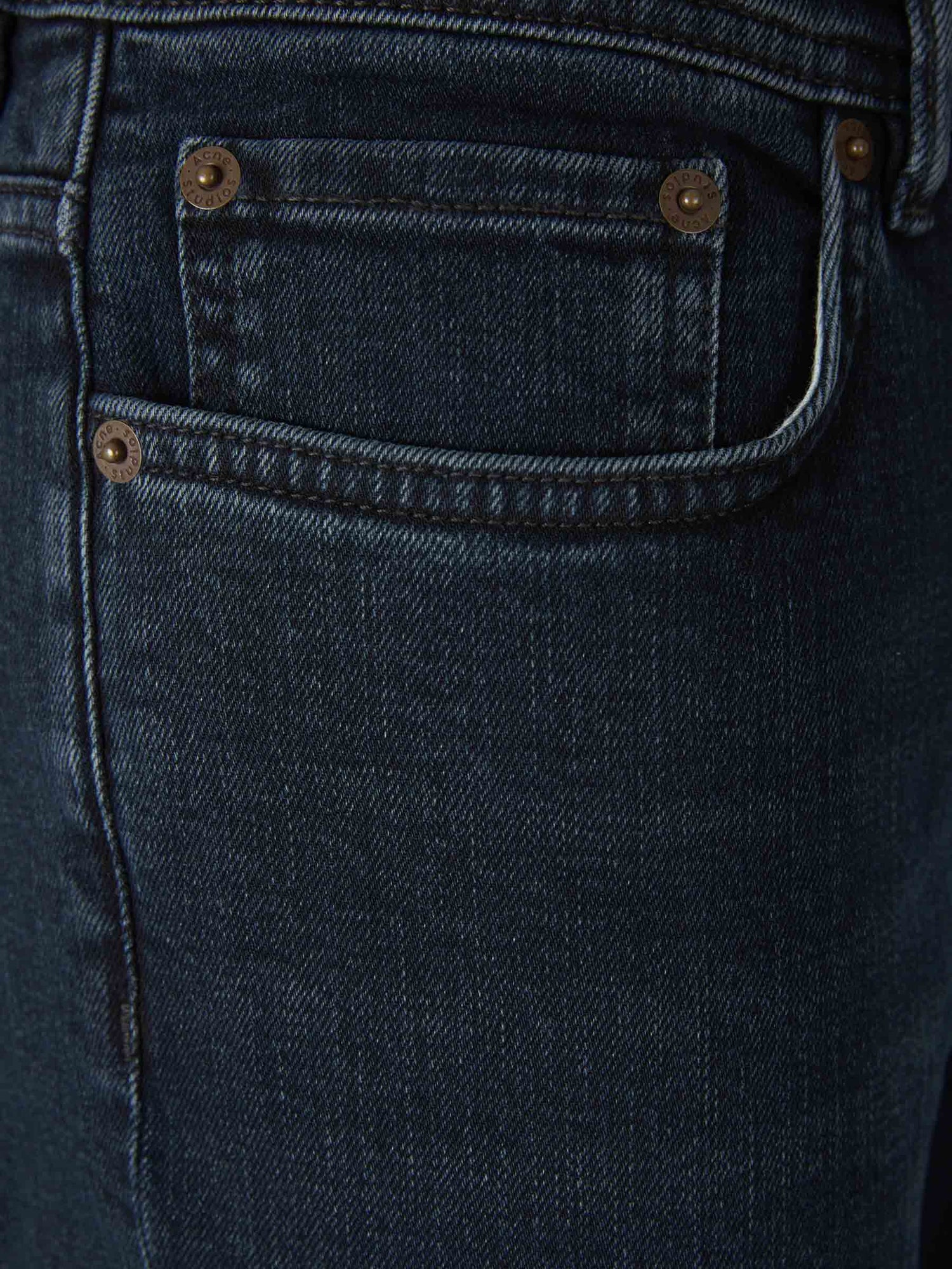 Outlet online Acne Studios Hombre Jeans Skinny North color Azul Noche sku 522-002452 01 - Foto 3