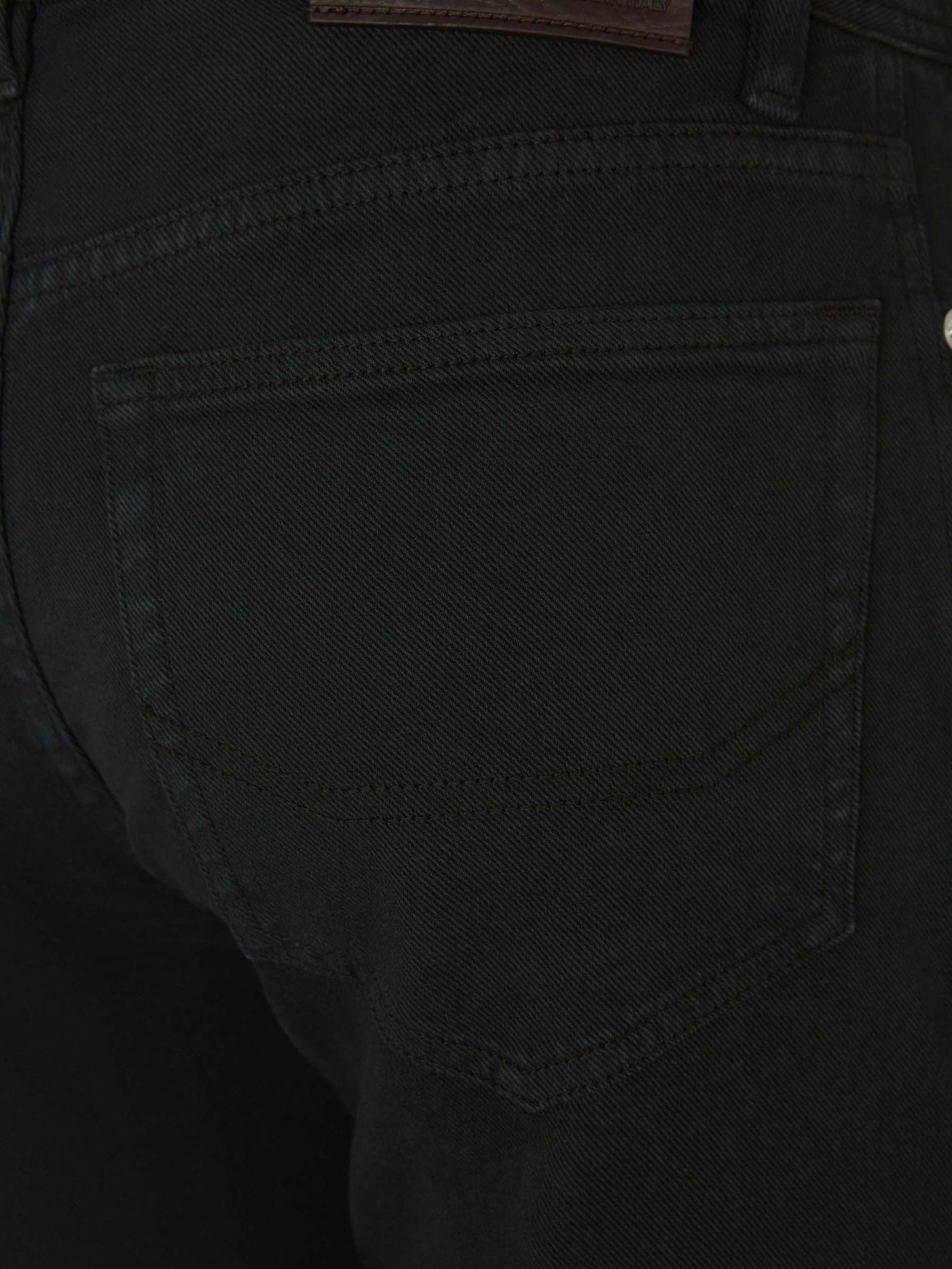 Outlet online Brioni Hombre Pantalones 5 Bolsillos Chamonix color Negro sku 522-002460 01 - Foto 4