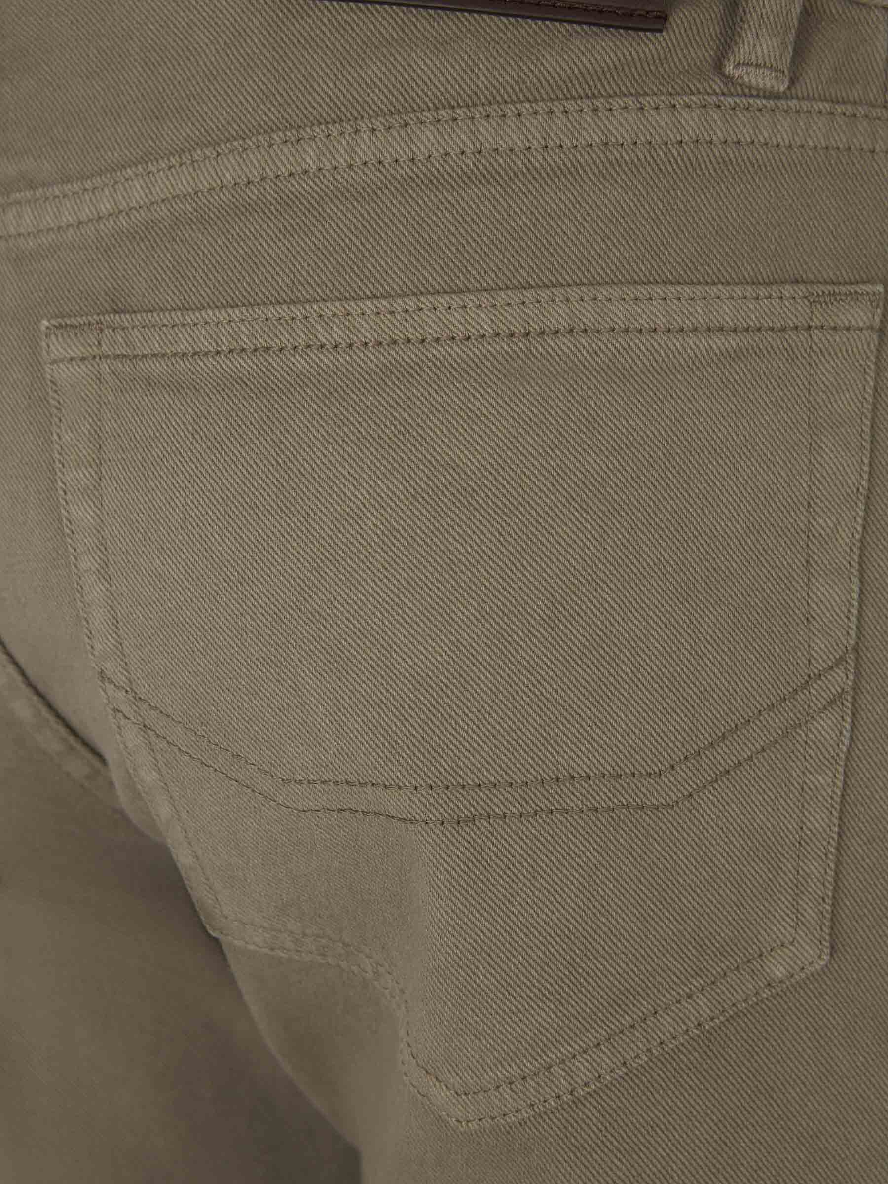 Outlet online Brioni Hombre Pantalones 5 Bolsillos Chamonix color Topo sku 522-002460 02 - Foto 8