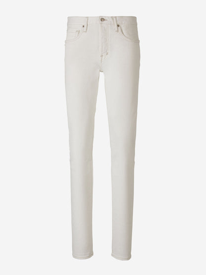 Outlet online Tom Ford Hombre Jeans Slim Fit Algodón color Marfil sku 522-002469 01 - Foto 1