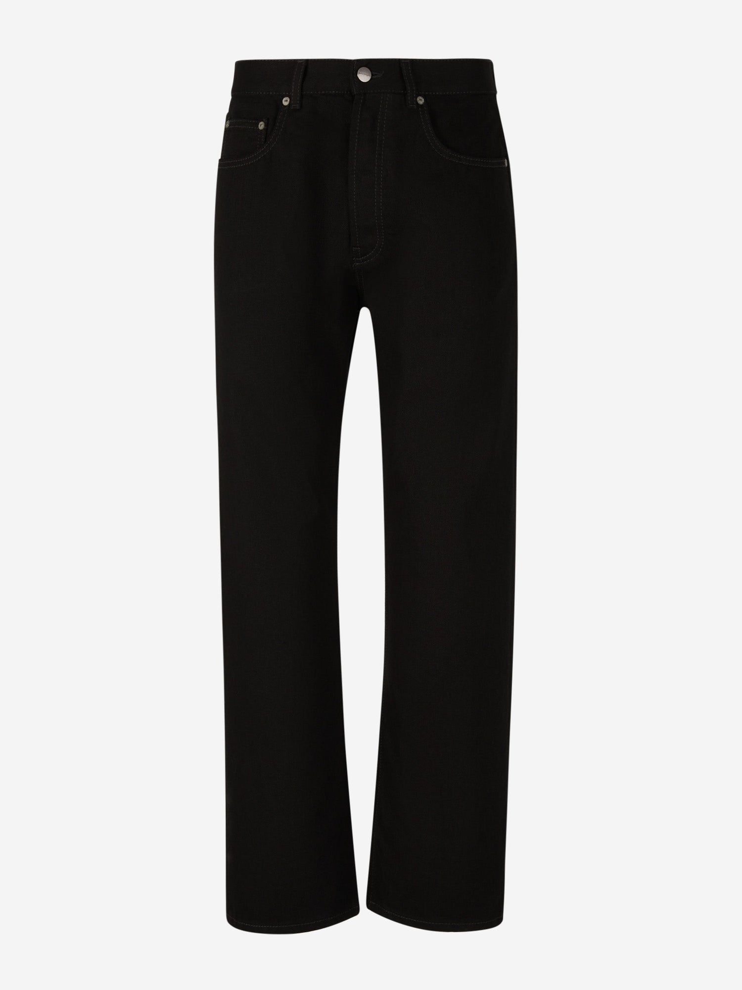 Outlet online Palm Angels Hombre Jeans Logo Bordado color Negro sku 522-002474 01 - Foto 1