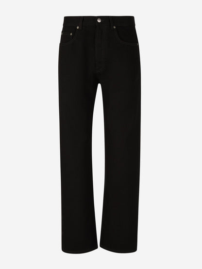 Outlet online Palm Angels Hombre Jeans Logo Bordado color Negro sku 522-002474 01 - Foto 1