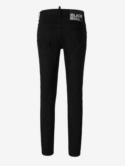 Outlet online Dsquared2 Hombre Jeans Skater Logo color Negro sku 522-002493 01 - Foto 2