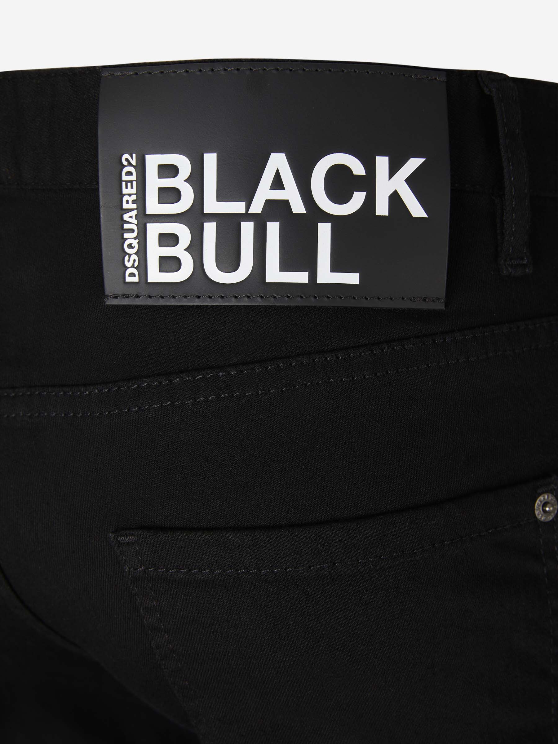 Outlet online Dsquared2 Hombre Jeans Skater Logo color Negro sku 522-002493 01 - Foto 5