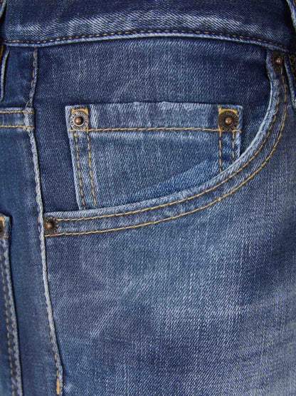 Outlet online Dsquared2 Hombre Jeans Skinny Cool Guy color Azul Noche sku 522-002495 01 - Foto 3