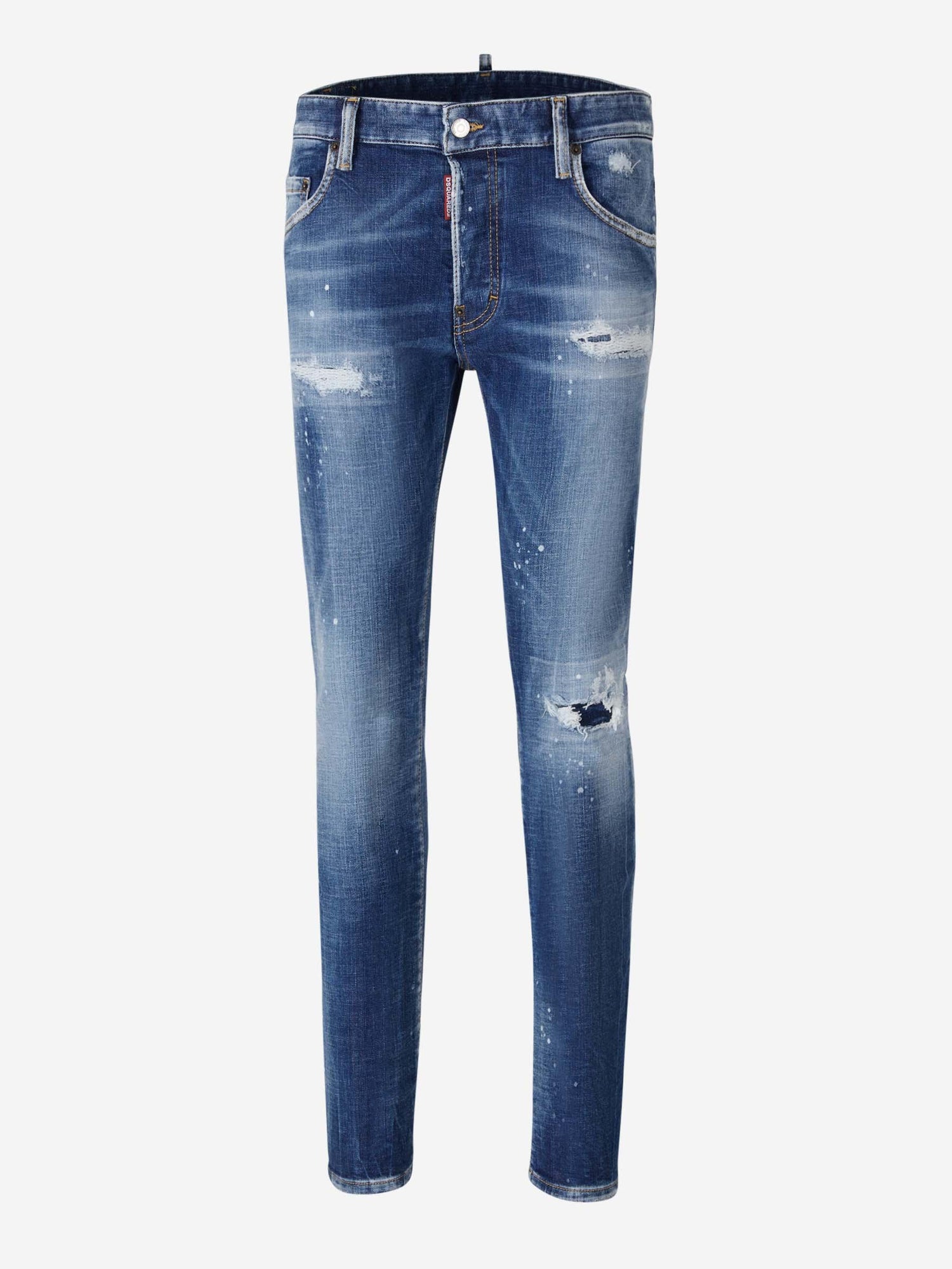 Outlet online Dsquared2 Hombre Jeans Super Twinky color Azul Denim sku 522-002497 01 - Foto 1
