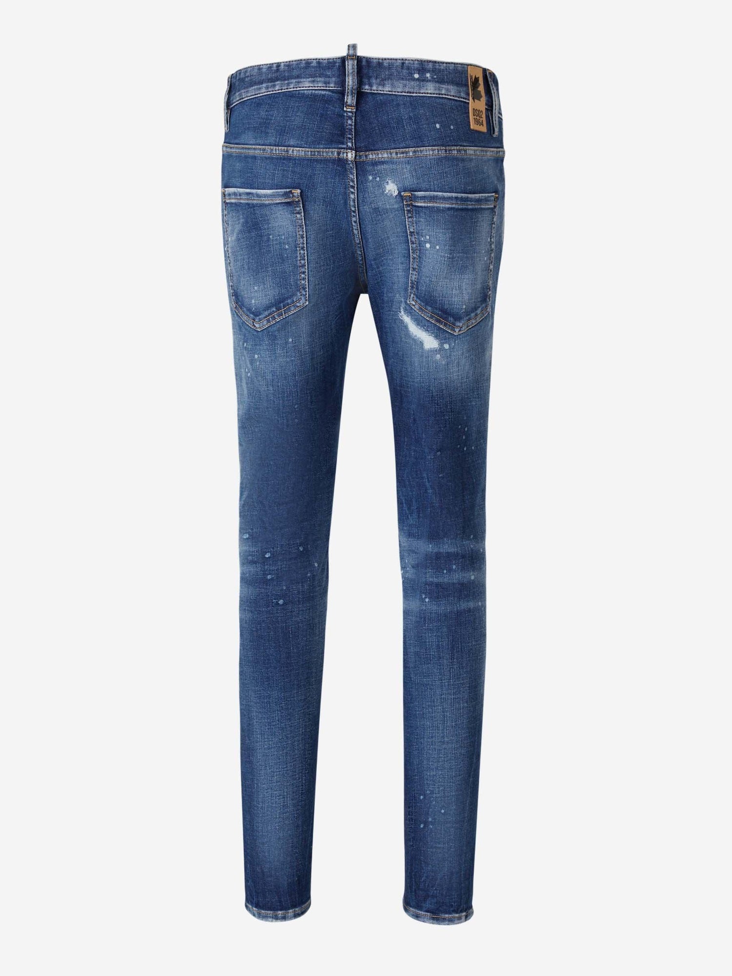 Outlet online Dsquared2 Hombre Jeans Super Twinky color Azul Denim sku 522-002497 01 - Foto 2