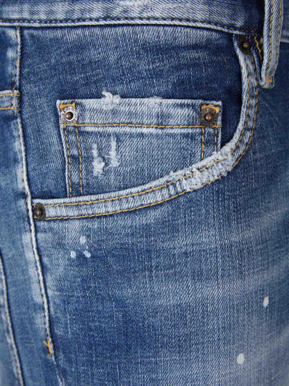Outlet online Dsquared2 Hombre Jeans Super Twinky color Azul Denim sku 522-002497 01 - Foto 3