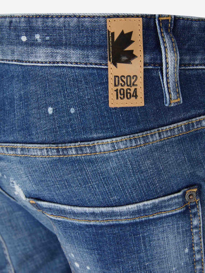 Outlet online Dsquared2 Hombre Jeans Super Twinky color Azul Denim sku 522-002497 01 - Foto 6