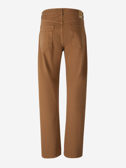 Outlet online Jacquemus Hombre Jeans Straight Le de Nîmes Fresa color Caramelo sku 522-002510 01 - Foto 3