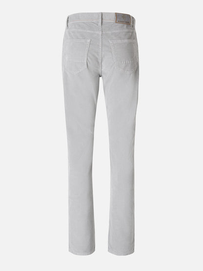 Outlet online Richard J. Brown Hombre Pantalones Pana Milano color Gris Claro sku 522-002515 01 - Foto 2