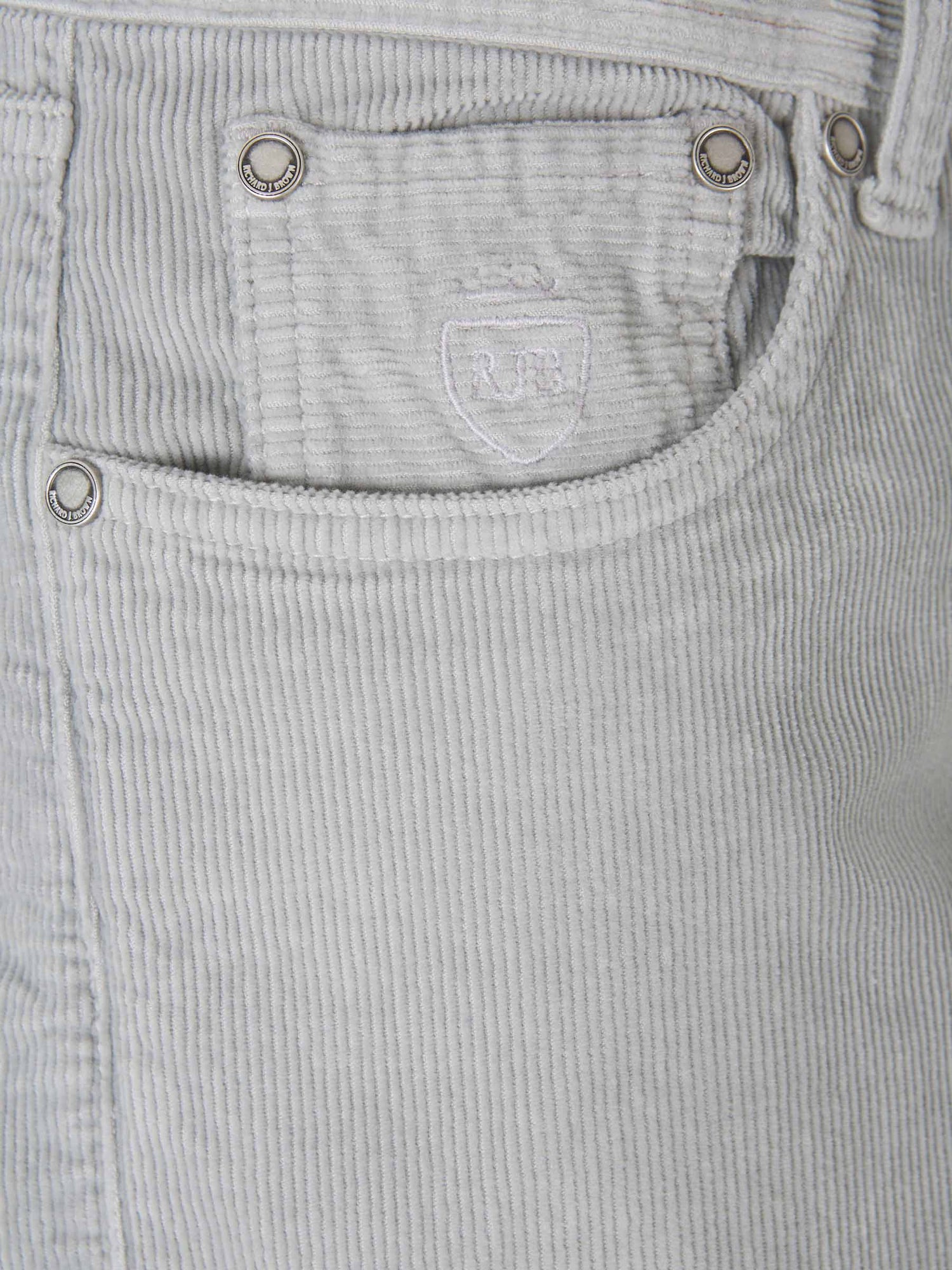 Outlet online Richard J. Brown Hombre Pantalones Pana Milano color Azul Noche sku 522-002515 02 - Foto 3