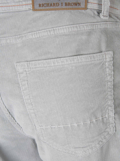 Outlet online Richard J. Brown Hombre Pantalones Pana Milano color Azul Noche sku 522-002515 02 - Foto 4