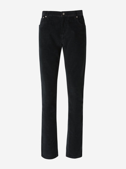 Outlet online Richard J. Brown Hombre Pantalones Pana Milano color Azul Noche sku 522-002515 02 - Foto 5