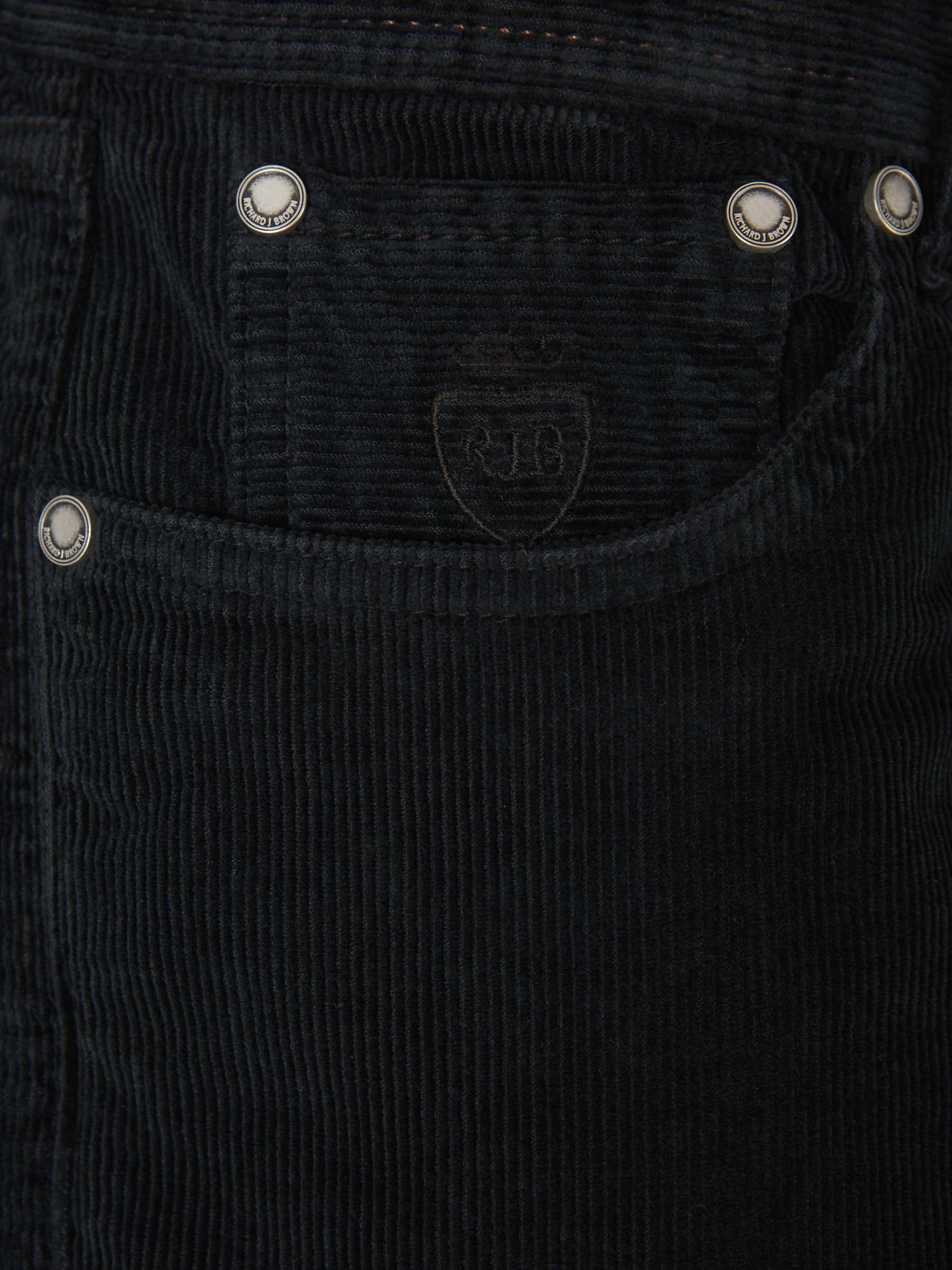 Outlet online Richard J. Brown Hombre Pantalones Pana Milano color Gris Claro sku 522-002515 01 - Foto 7
