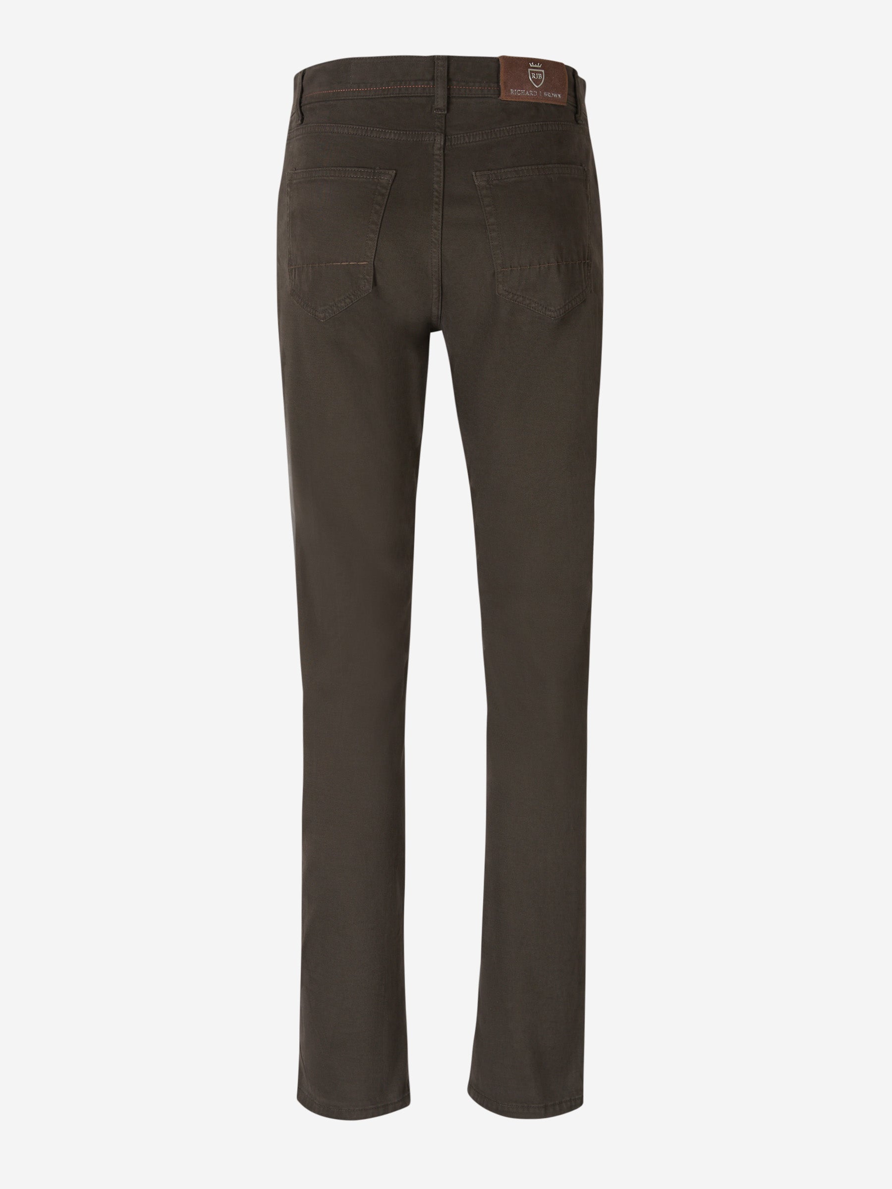 Outlet online Richard J. Brown Hombre Pantalones 5 Bolsillos color Negro sku 522-002516 02 - Foto 2
