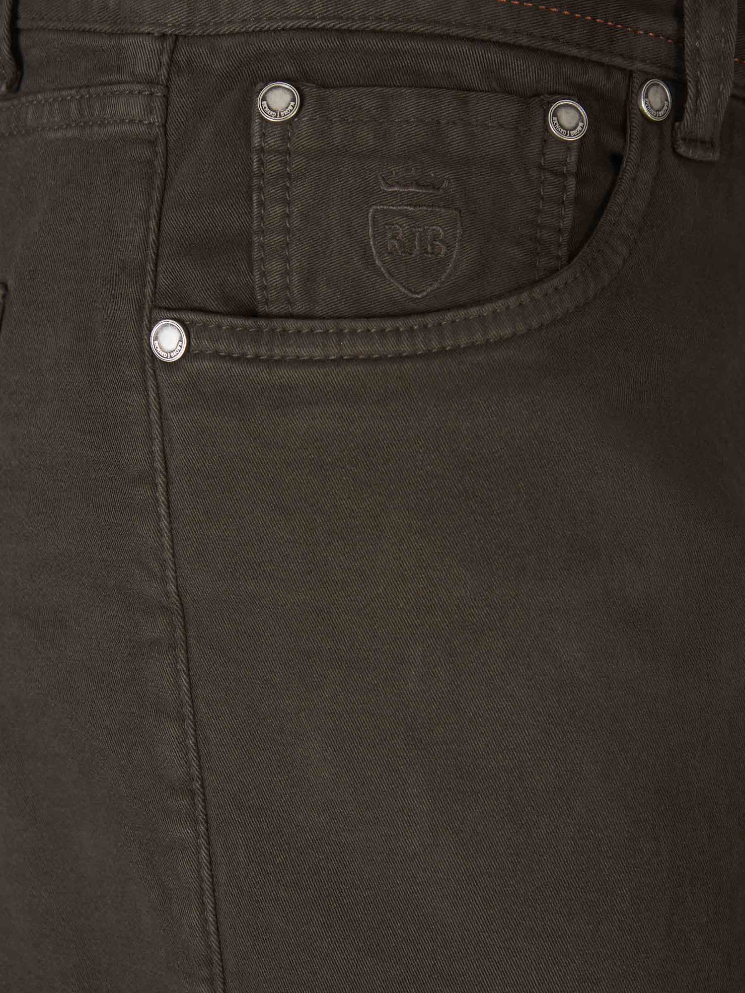Outlet online Richard J. Brown Hombre Pantalones 5 Bolsillos color Negro sku 522-002516 02 - Foto 3
