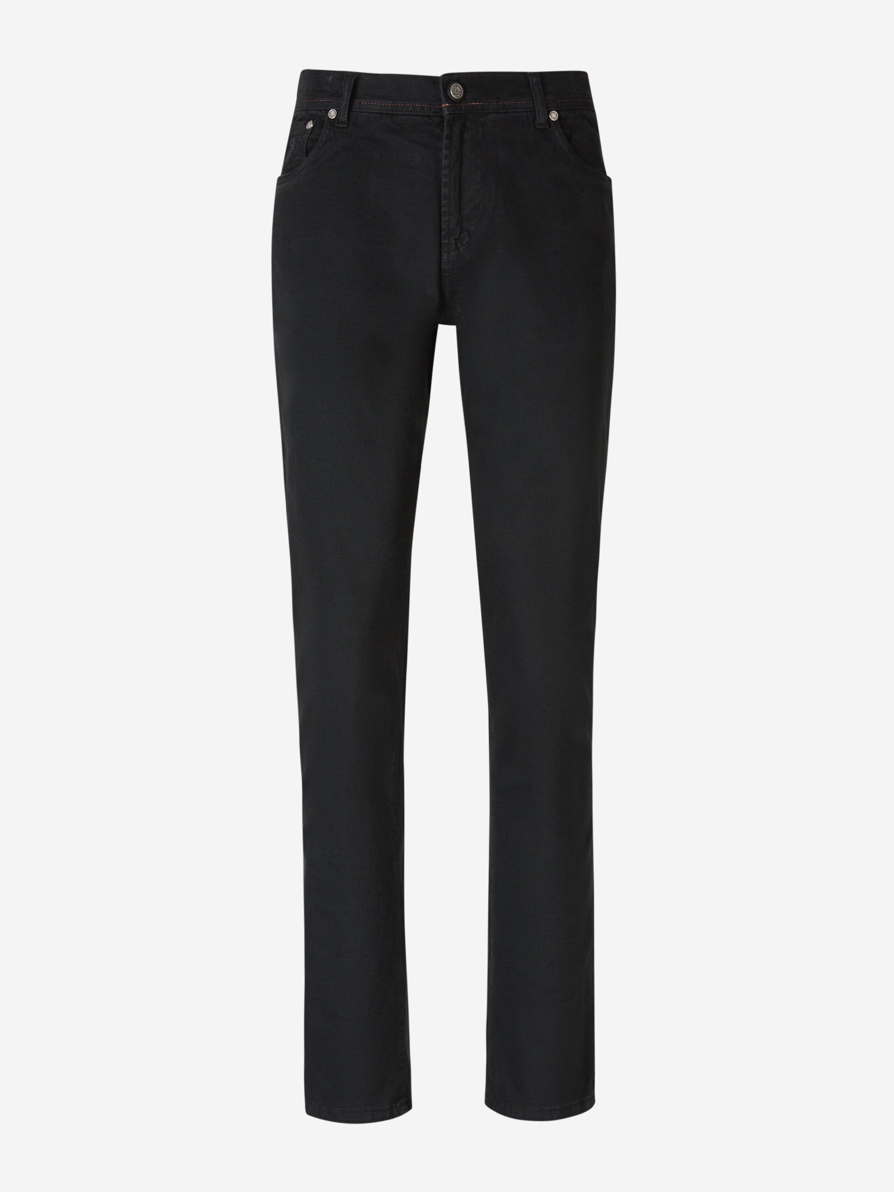 Outlet online Richard J. Brown Hombre Pantalones 5 Bolsillos color Negro sku 522-002516 02 - Foto 5